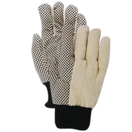Magid Textile Gloves, Brown, 12 PK T30PL